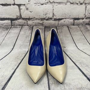 Antonia Saint NY Victoria High Heel 3.5 Cushioned Shoe Zoey Nude OC Size 8.5